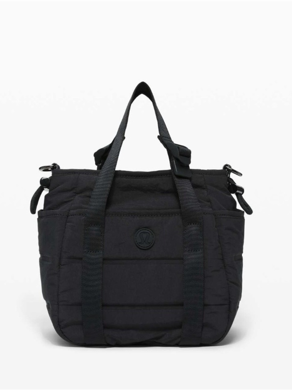 Rare 2019 Lululemon Dash All Day Bucket Bag 6.5L Black Crossbody Tote Like New - Picture 3 of 4